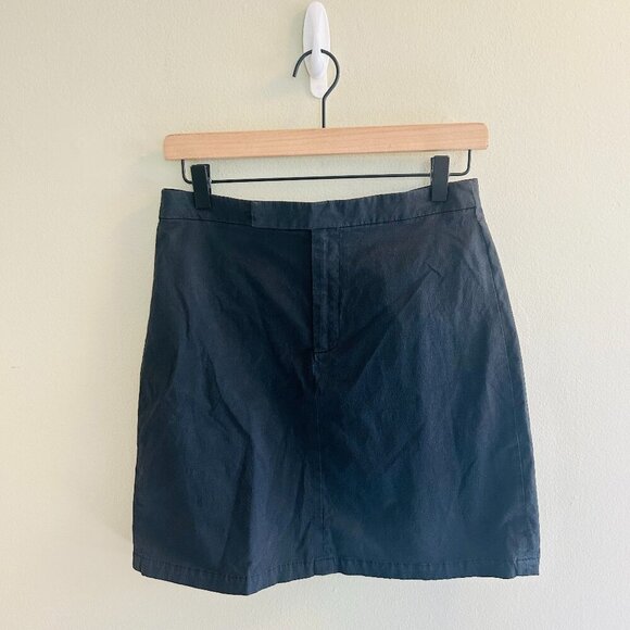 Banana Republic Dresses & Skirts - Banana Republic Black Mini Skirt Womens Size 6 Vintage Y2K 2000s Cotton Blend